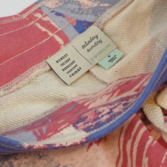 Anthropologie Saturday Sunday Camilla Knit Jogger Novelty Print - Size Medium - Picture 3 of 6